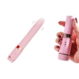 Full-automatic telescopic insertion Minigun sucking machine masturbation device (Color: Pink)